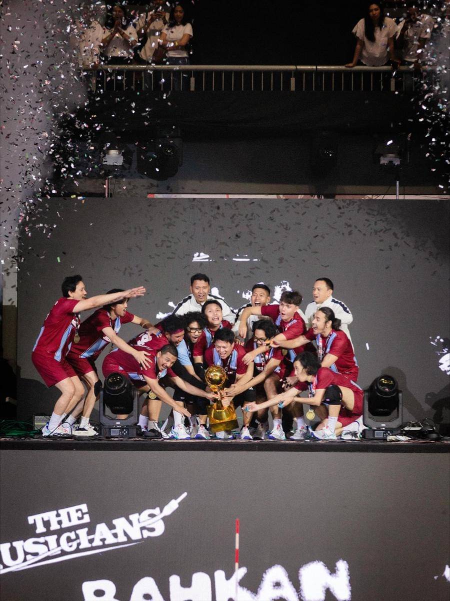 Selebrasi Kemenangan The Musicians