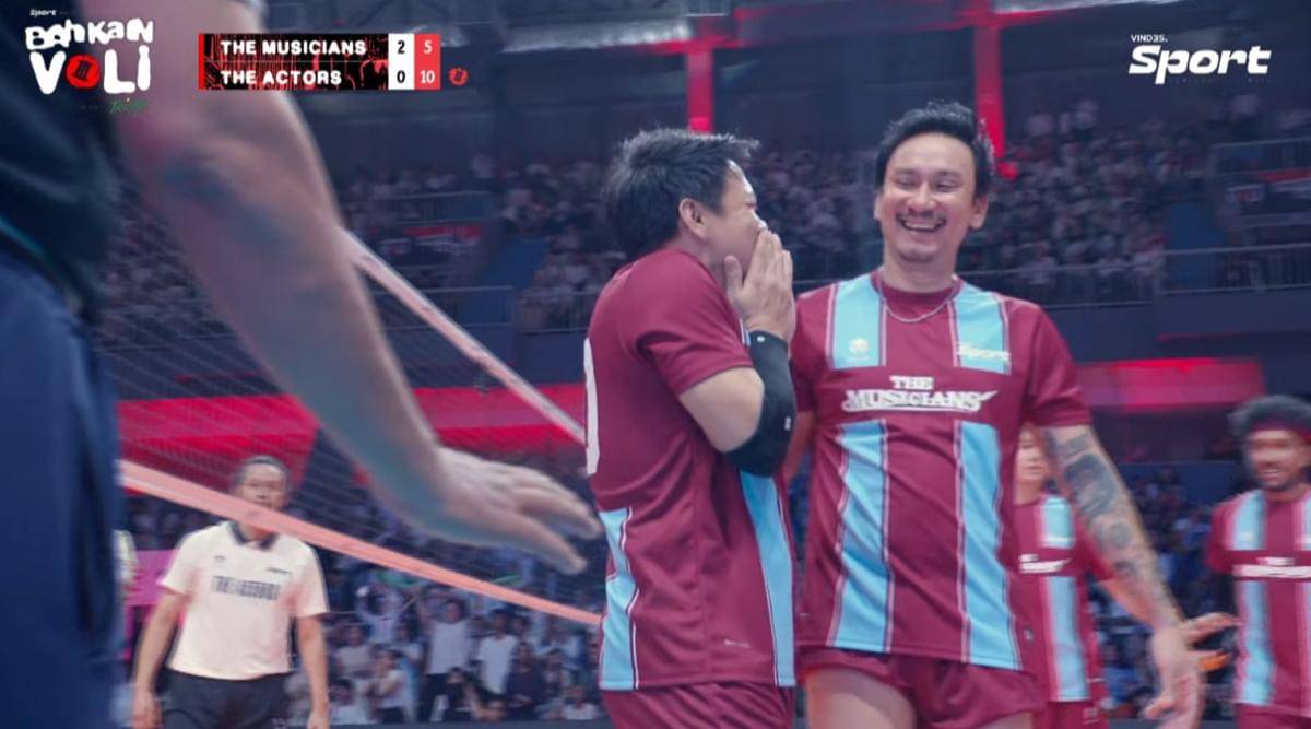 Ariel NOAH Cedera saat Main Bahkan Voli 3