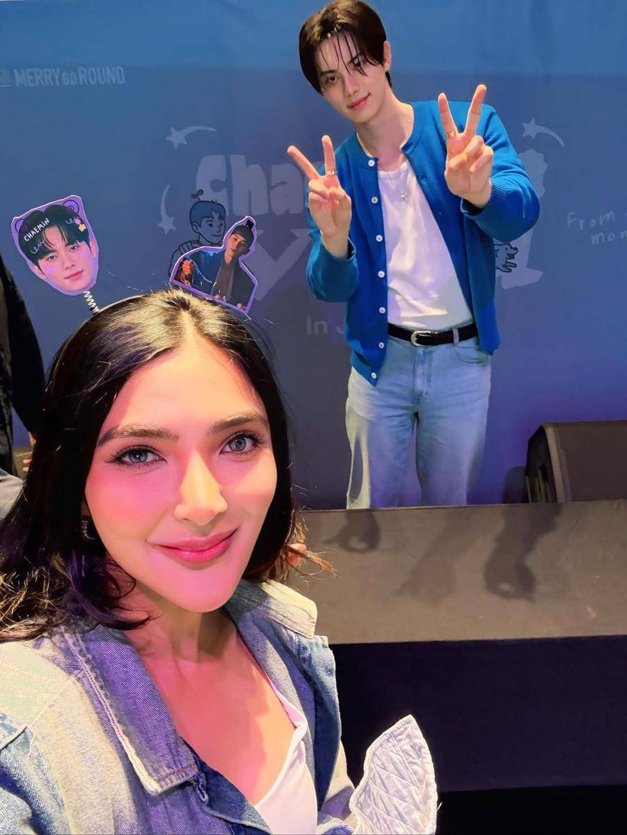 Ashanty dan Arsy Nonton Fanmeeting Lee Chae Min