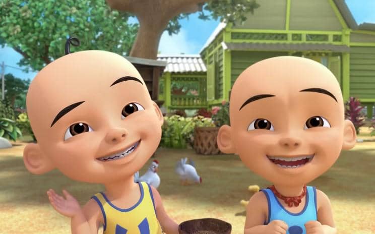 cuplikan kartun Upin & Ipin 
