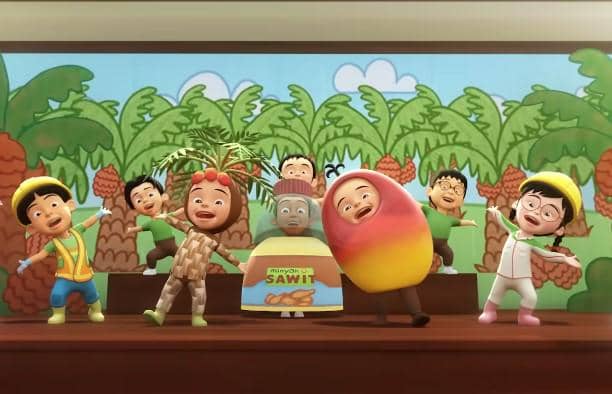 cuplikan kartun Upin & Ipin
