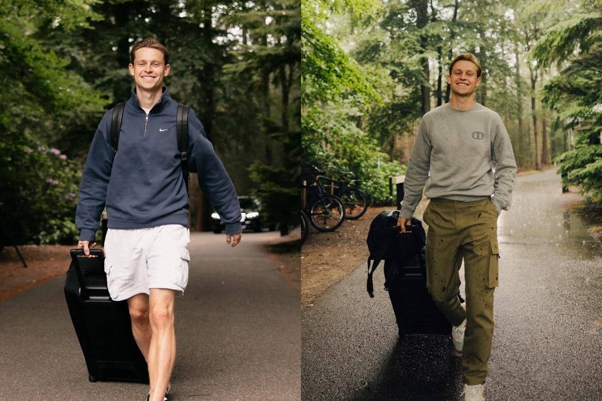 potret Frenkie de Jong