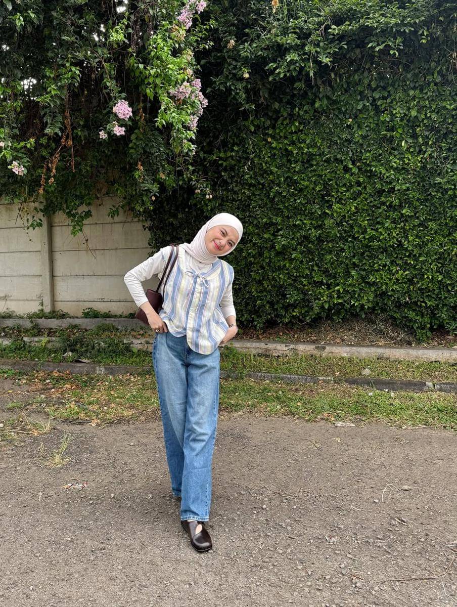 Inspirasi mix and match ala Tania Dewi 