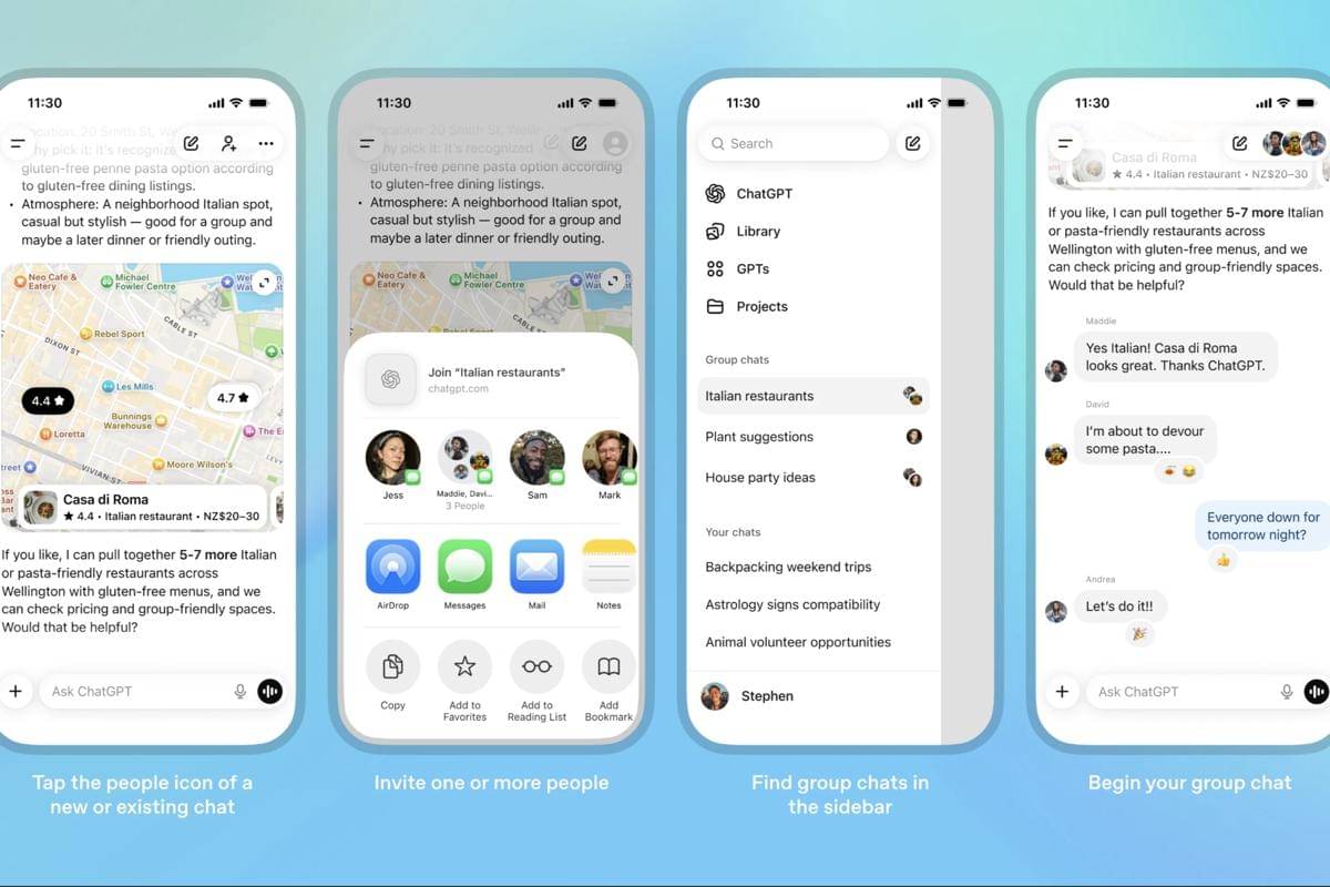 cara membuat obrolan grup di ChatGP