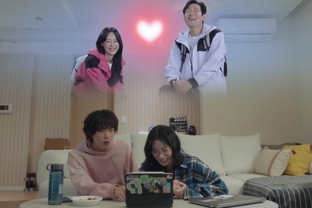 Wi Hong Sin (Jin Ho Eun) dan Wi Jeong Sin (Lim Ji Yeon) dalam drakor Nice to Not Meet You 