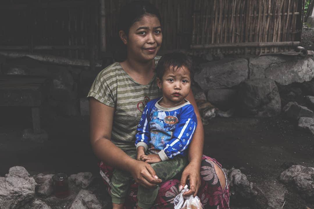 potret warga di Desa Ban.