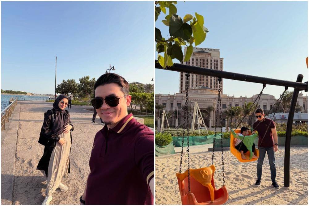 Potret Keluarga Zaskia Sungkar Berlibur di Jeddah