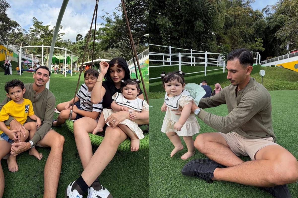 potret Jessica Iskandar dan keluarga di We Playground Dusun Bambu, Bandung