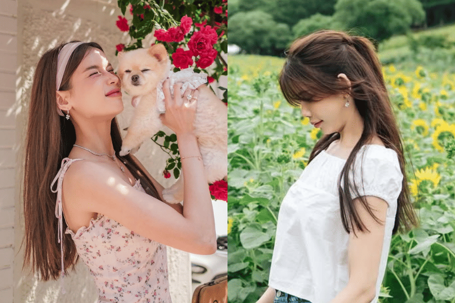 gaya rambut Sabrina Chairunnisa