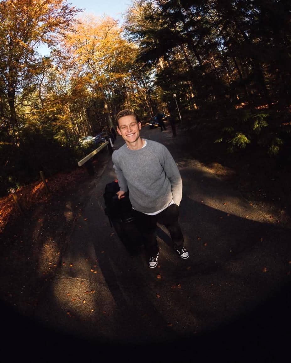 OOTD ala Frenkie de Jong