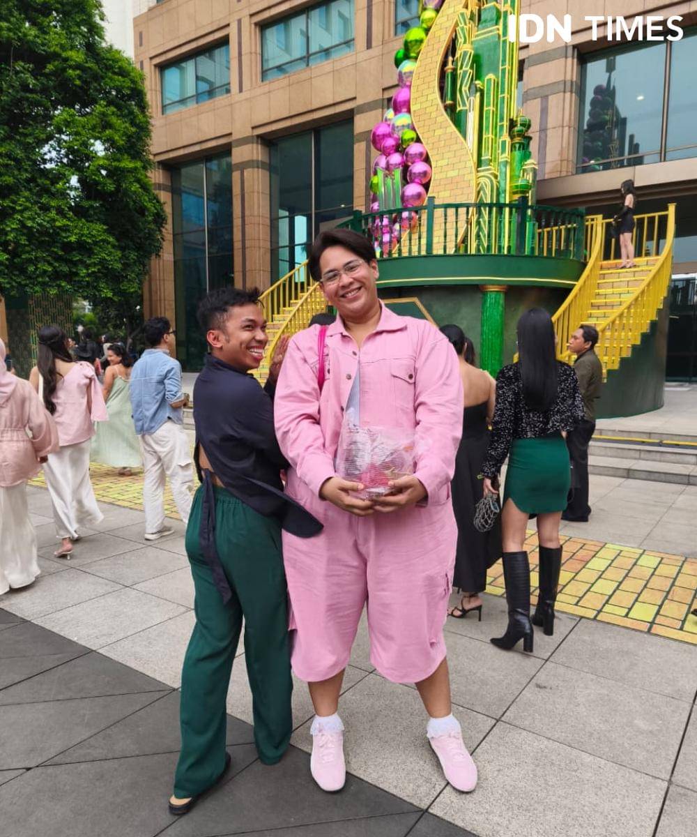 Potret seleb di screening film Wicked: For Good Indonesia, Sabtu (15/11/2025) di Jakarta