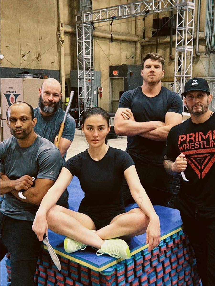 Agnez Mo di balik syuting Reacher Season 4