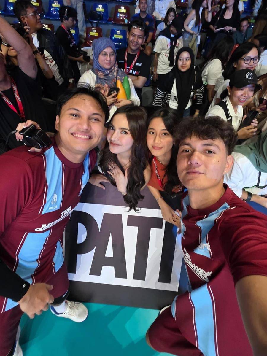 artis nonton Bahkan Voli 3