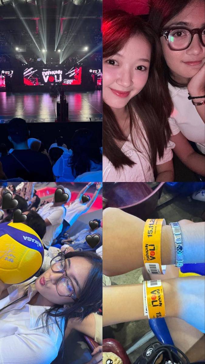 artis nonton Bahkan Voli 3