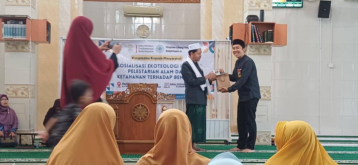 GSSD Universitas Indonesia dalam Pengabdian Masyarakat terkait peran Masjid dalam Ekoteologi Pemeliharaan Lingkungan (Dok. GSSD UI)