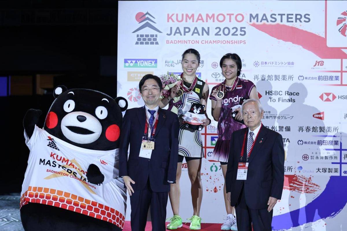 Tunggal putri Indonesia, Gregoria Mariska Tunjung jadi runner up di Kumamoto Masters 2025