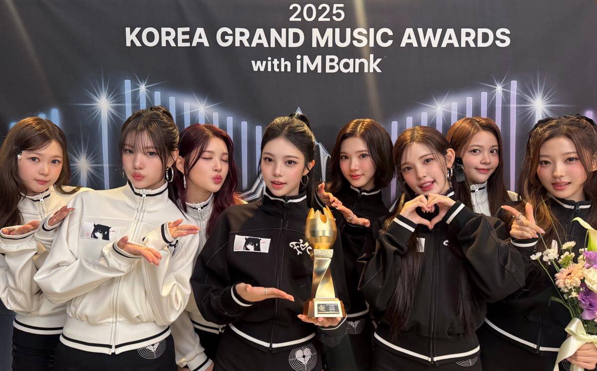 Hearts2Hearts di Korea Grand Music Awards 2025