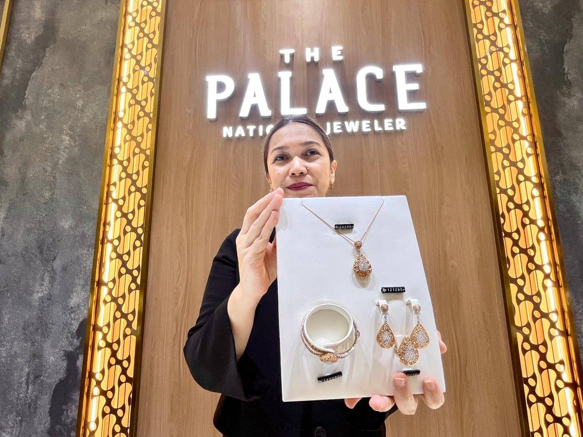 the palace, perhiasan emas, emas, toko emas