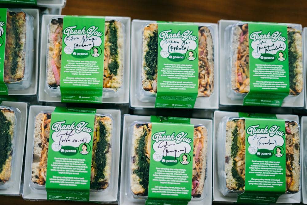 Sandwich Homemade 'Lunch For My Husband' Kembangkan Bisnis Bersama GoSend