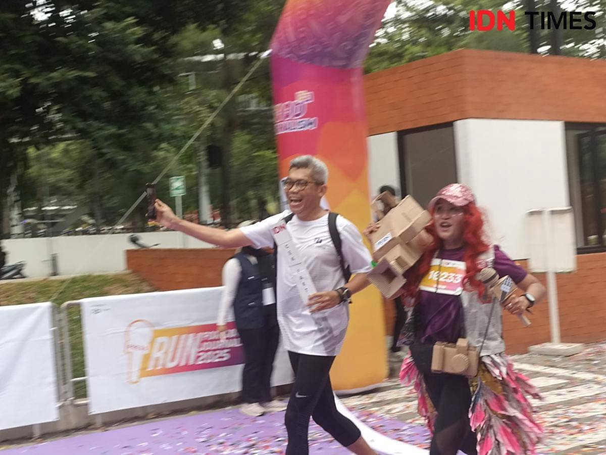 Peserta Run for Good Journalism