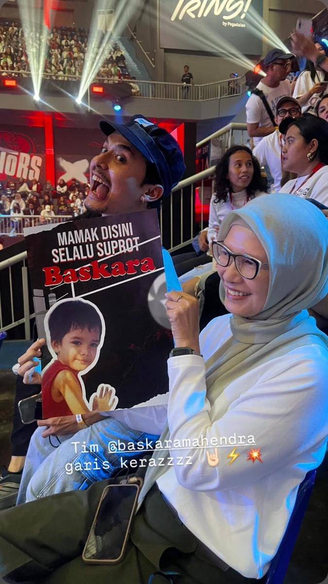 artis nonton Bahkan Voli 3