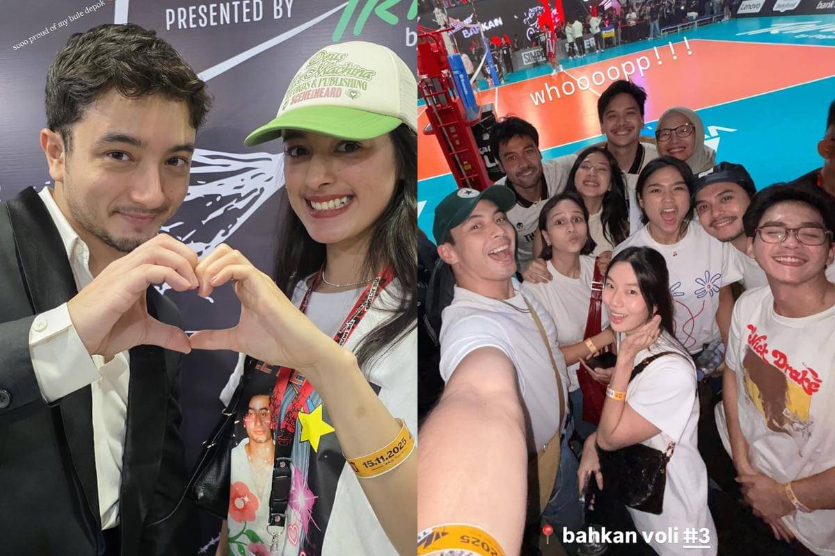 artis nonton Bahkan Voli 3