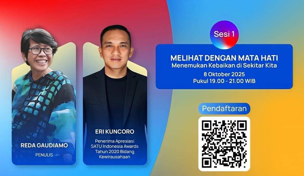 poster Workshop Anugerah Pewarta Astra bersama Eri Kuncoro