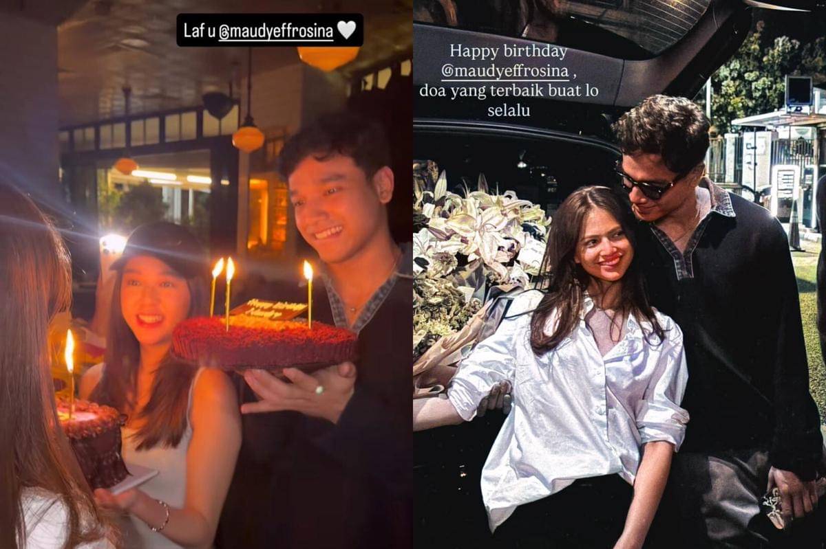 Maudy Effrosina ulang tahun ke-30
