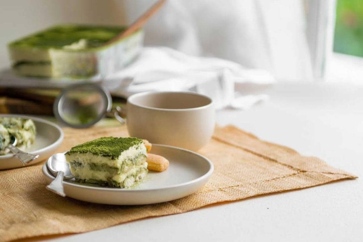Matcha tiramisu