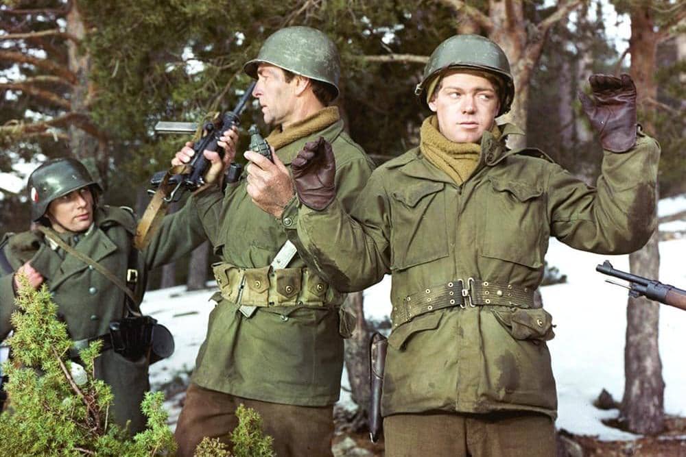 cuplikan adegan dalam film Battle of the Bulge 