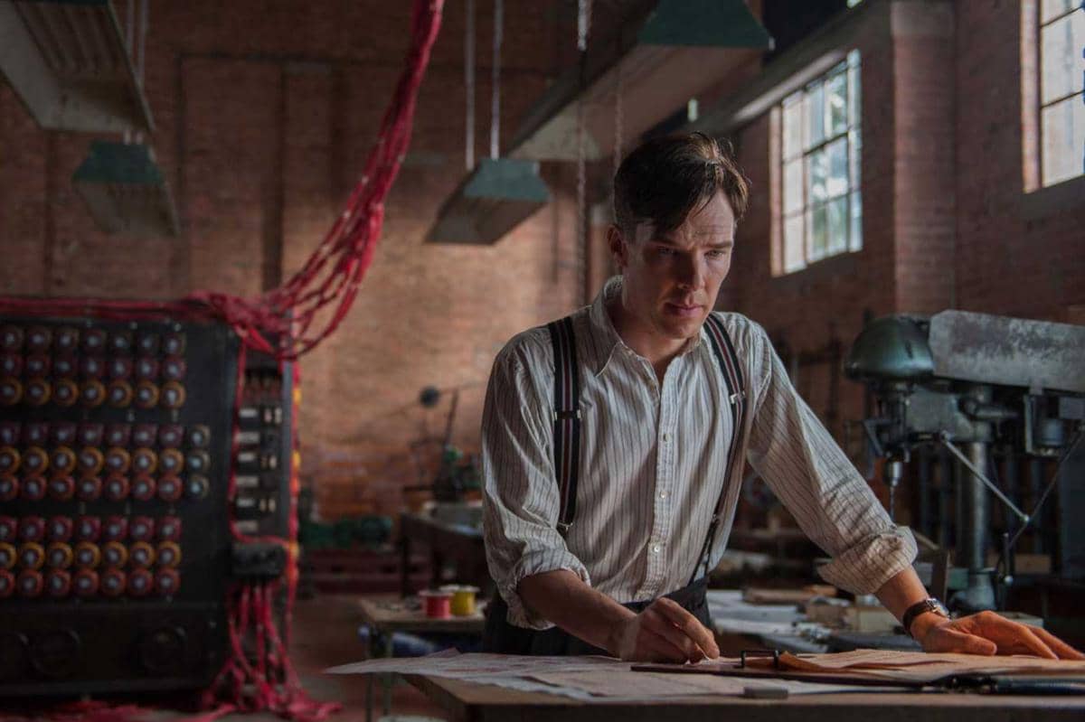 cuplikan adegan dalam film The Imitation Game (2014)