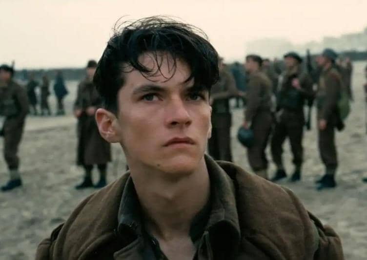 cuplikan adegan dalam film Dunkirk 