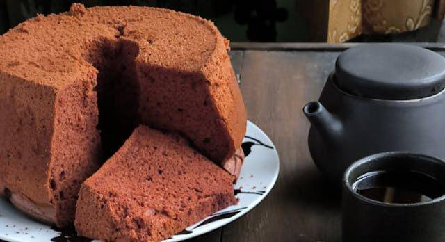 ilustrasi chiffon cake