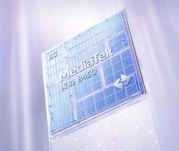 ilustrasi prosesor MediaTek Dimensity 8450