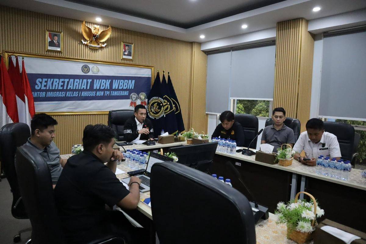 5 WNA diamankan petugas Kantor Imigrasi Kelas I Non TPI Tangerang