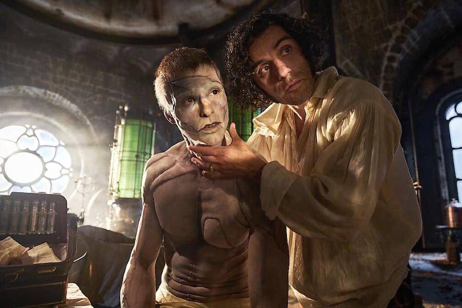 adegan dalam film Frankenstein