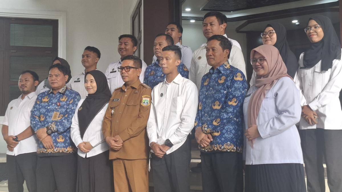Sejumlah pengurus BGN Banten bertemu gubernur (Dok. Khaerul Anwar)