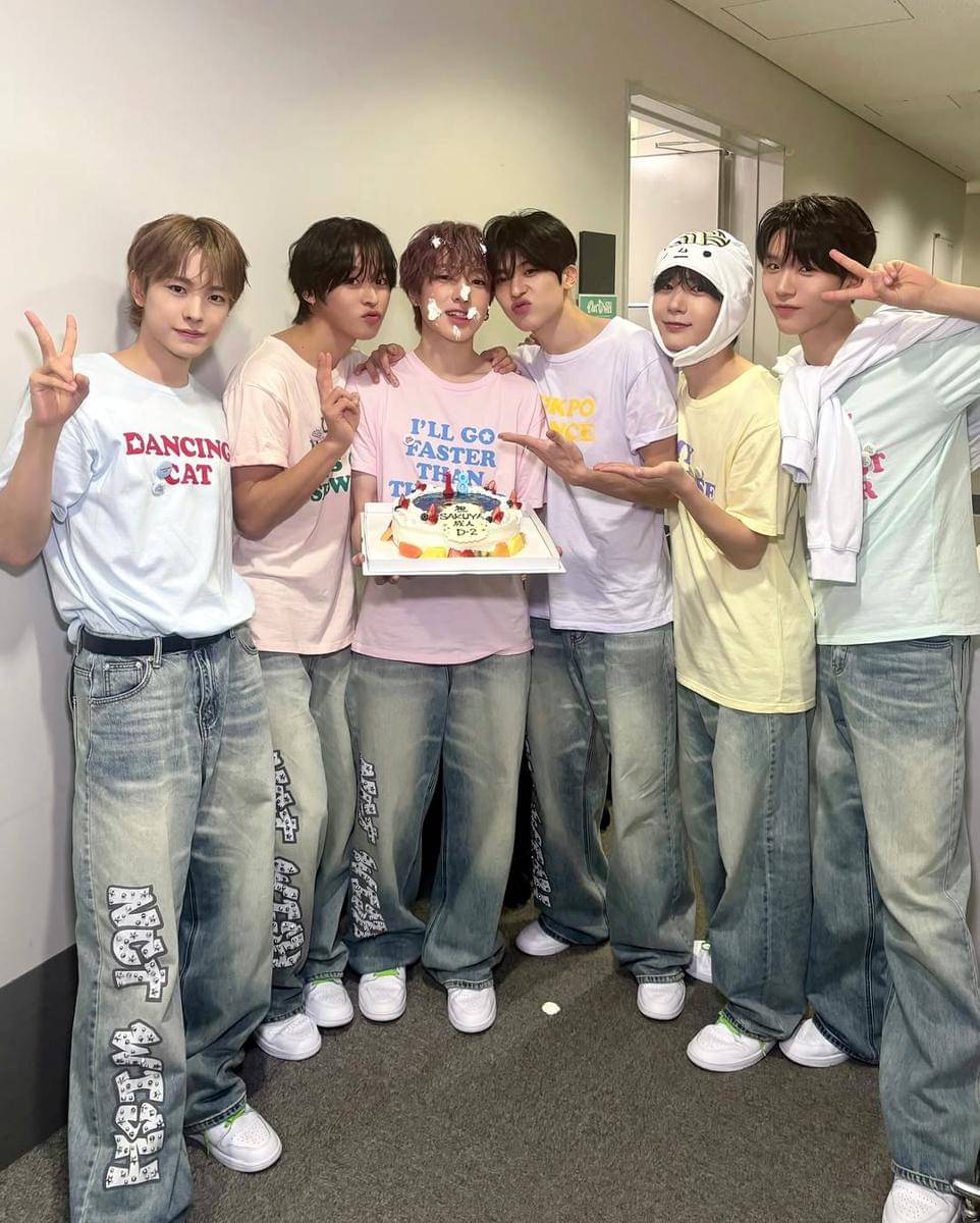 potret ulang tahun Sakuya NCT WISH