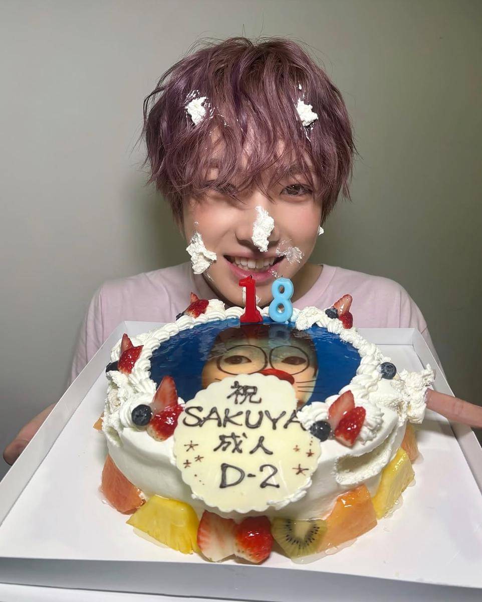 potret ulang tahun Sakuya NCT WISH