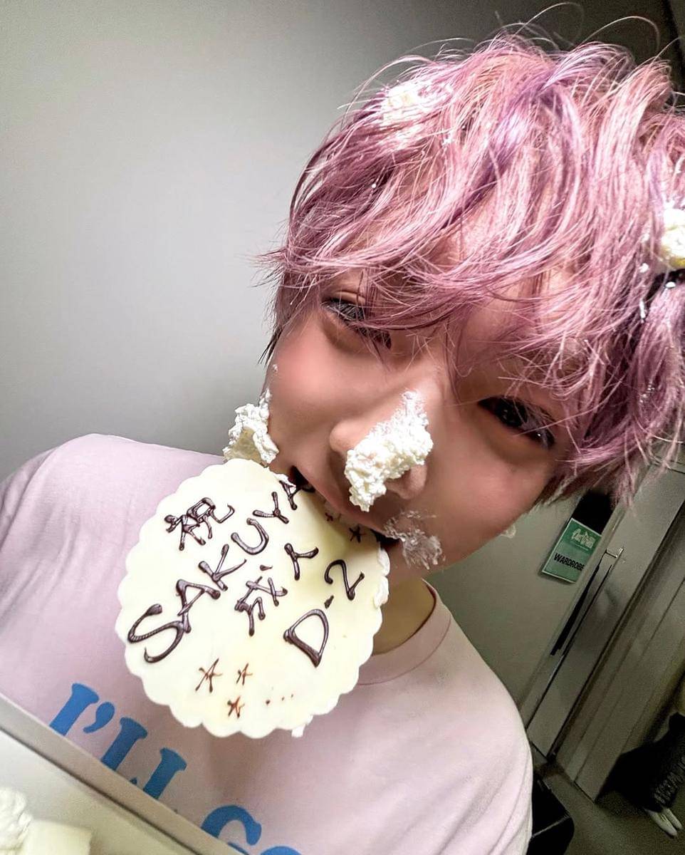 potret ulang tahun Sakuya NCT WISH