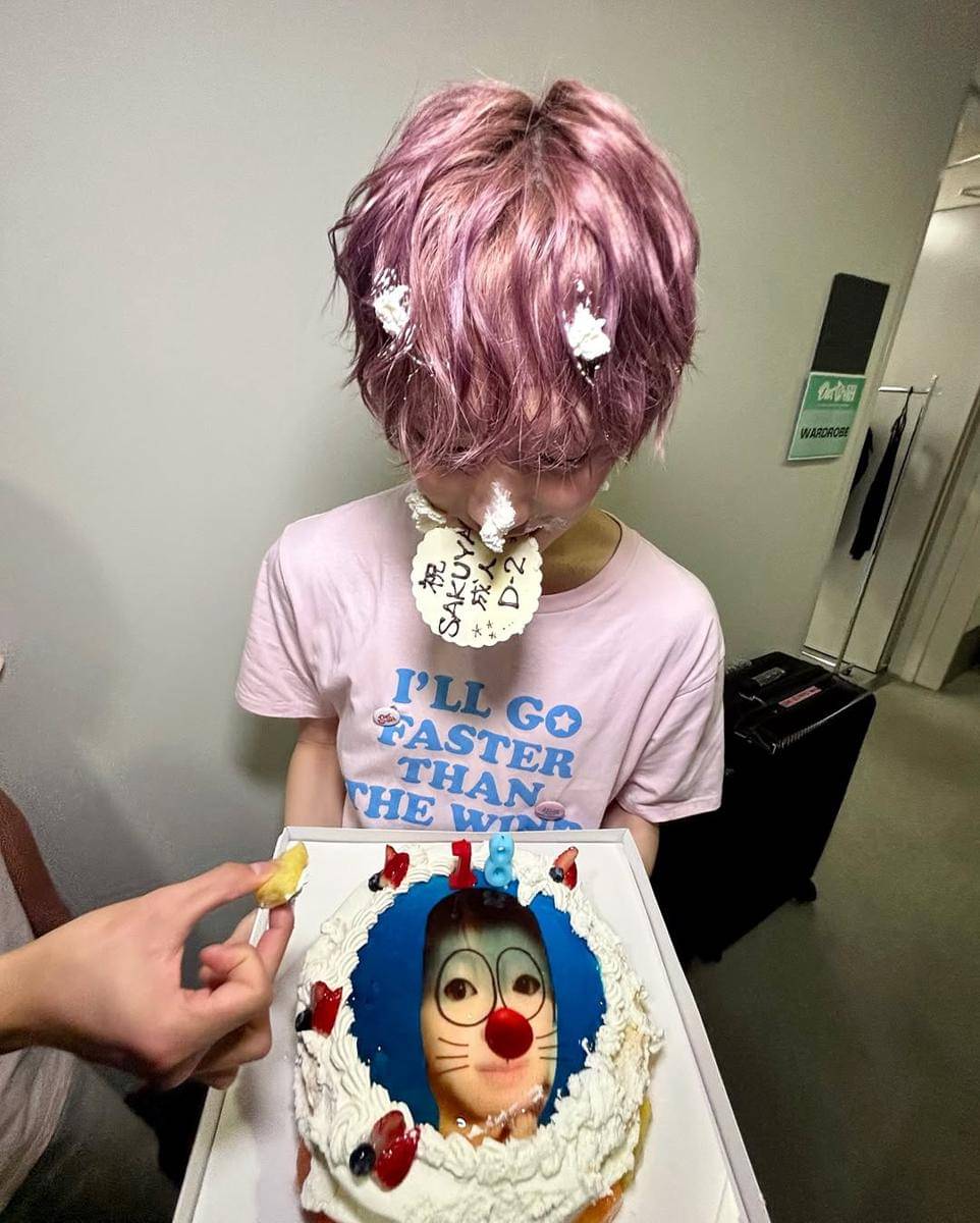 potret ulang tahun Sakuya NCT WISH