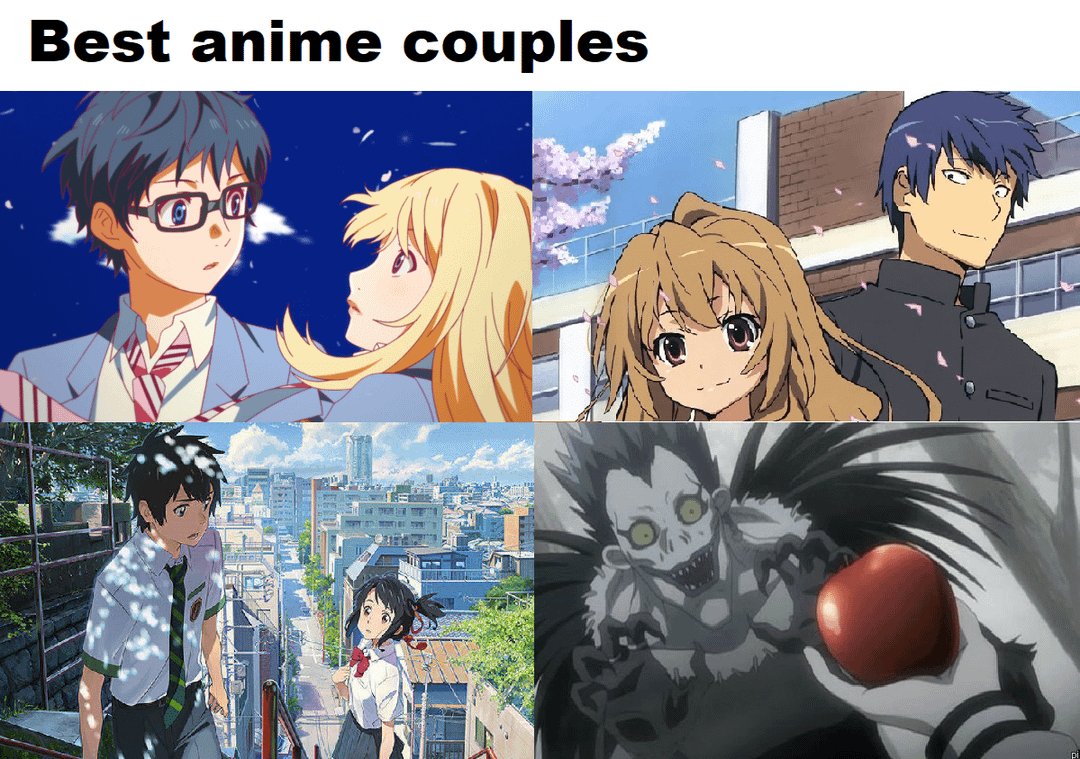 meme anime tentang apel