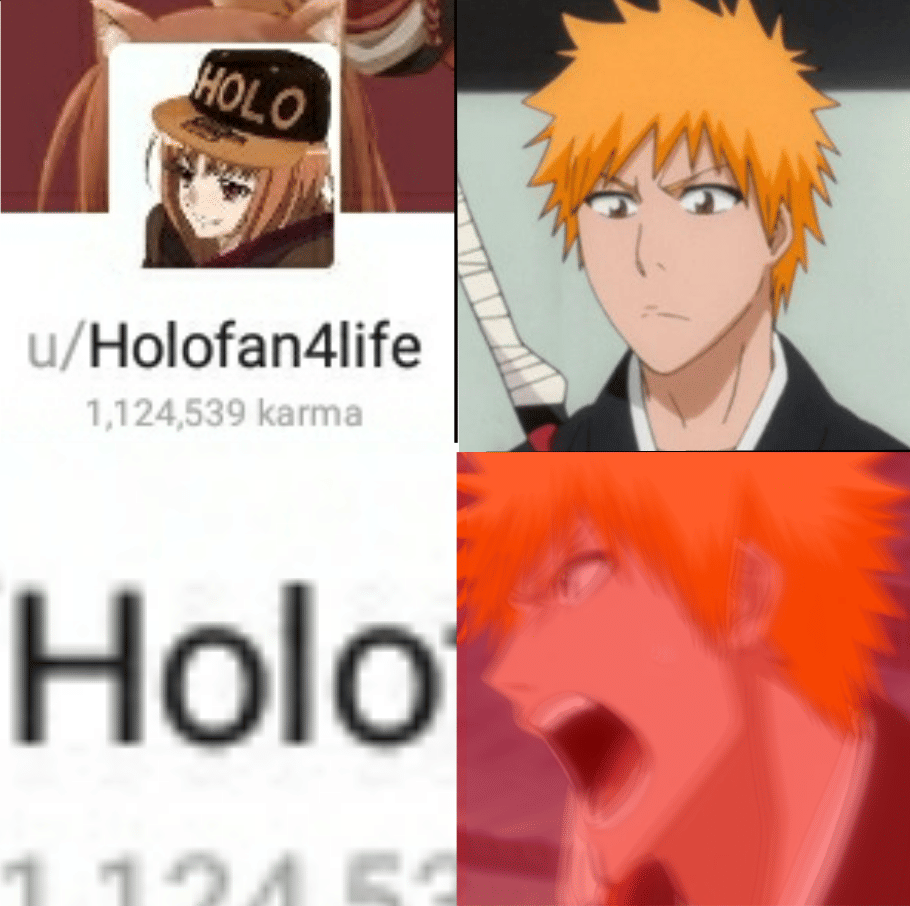 meme anime rambut oranye