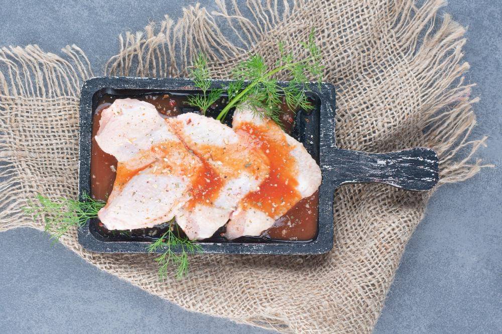 ilustrasi marinasi ayam