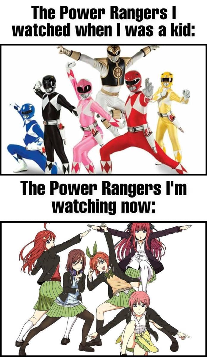 meme anime tentang pose