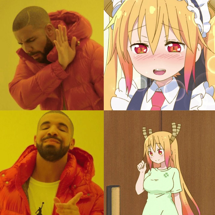 meme anime rambut oranye