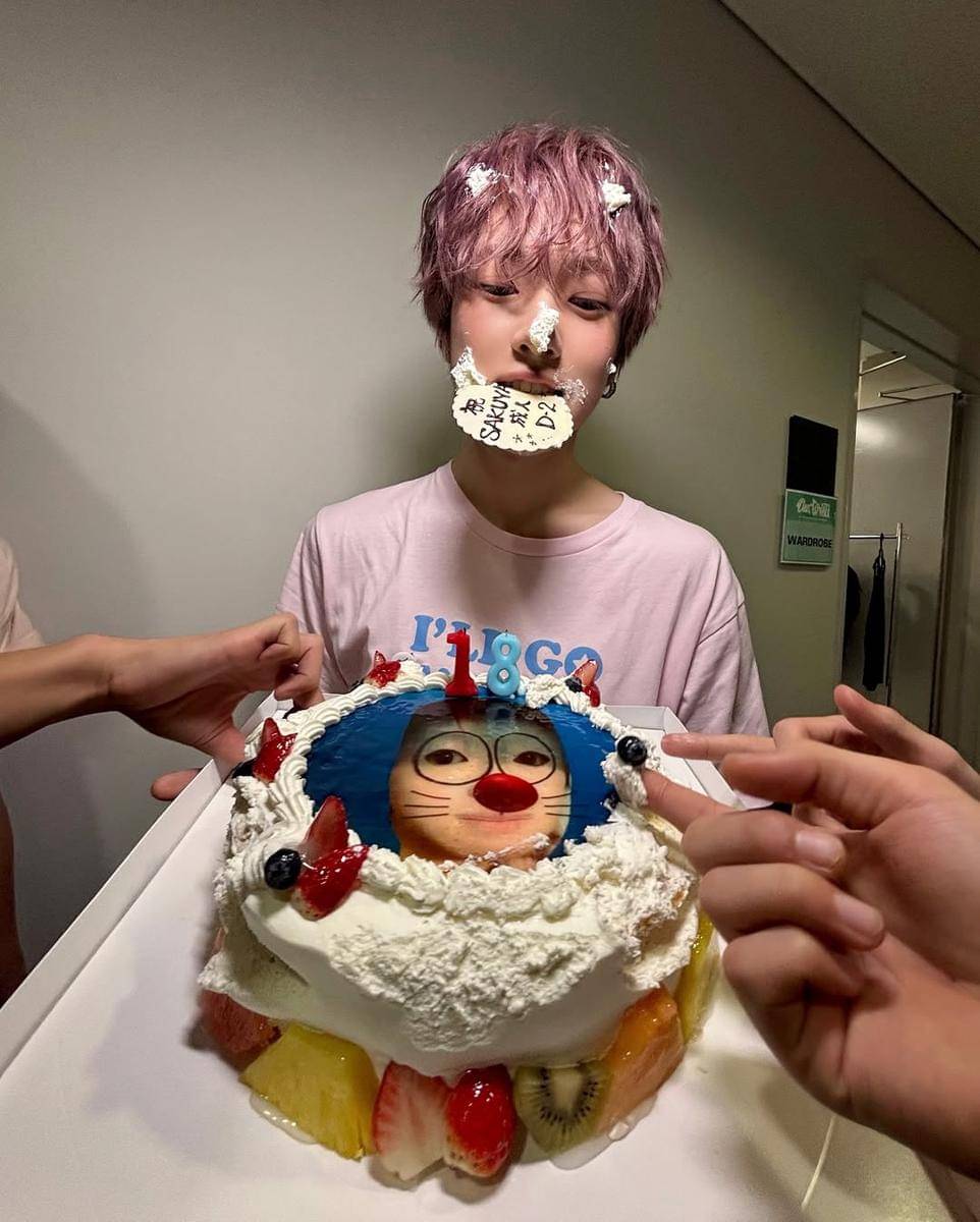 potret ulang tahun Sakuya NCT WISH
