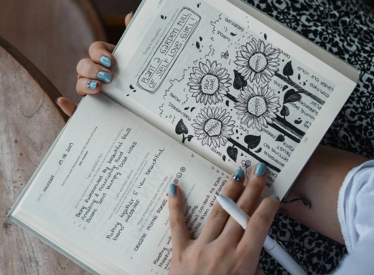 ilustrasi bullet journal