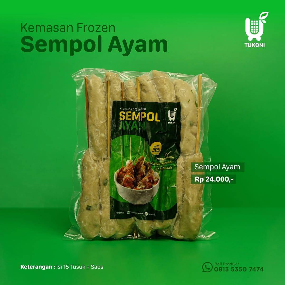 Kemasan frozen food yang digagas Yuk Tukoni