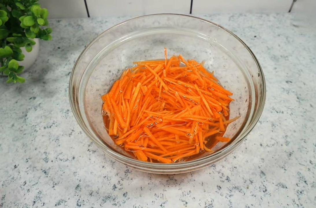 ilustrasi merendam wortel